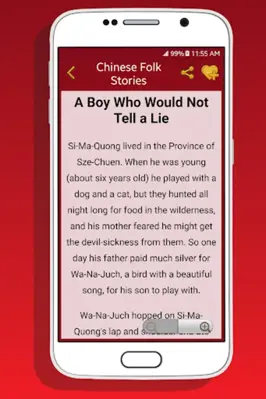 Best Chinese Folk Stories android App screenshot 2